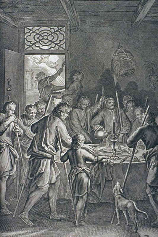 the israelites eat passover good friday