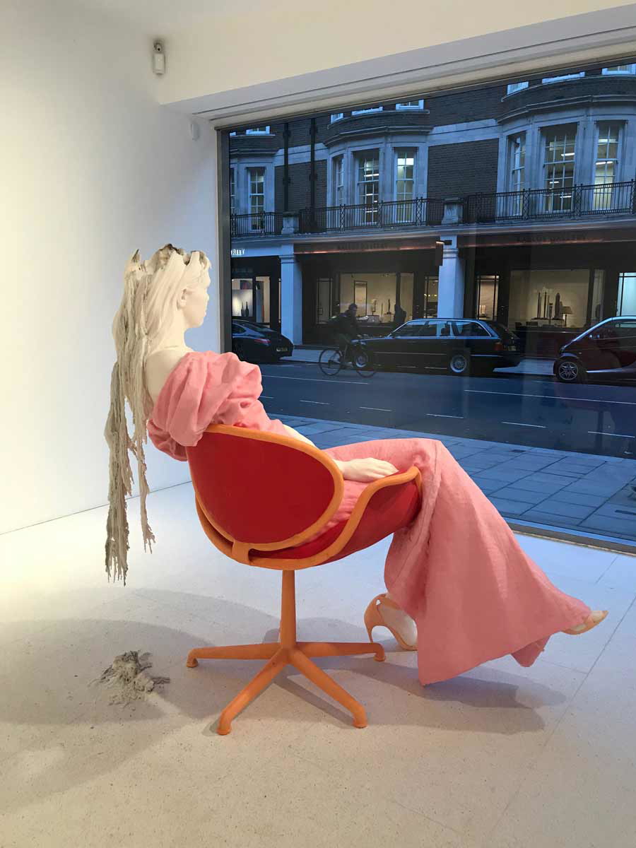 urs fischer dasha sculpture