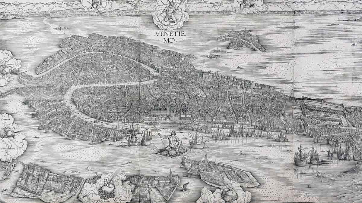 venice city renaissance map