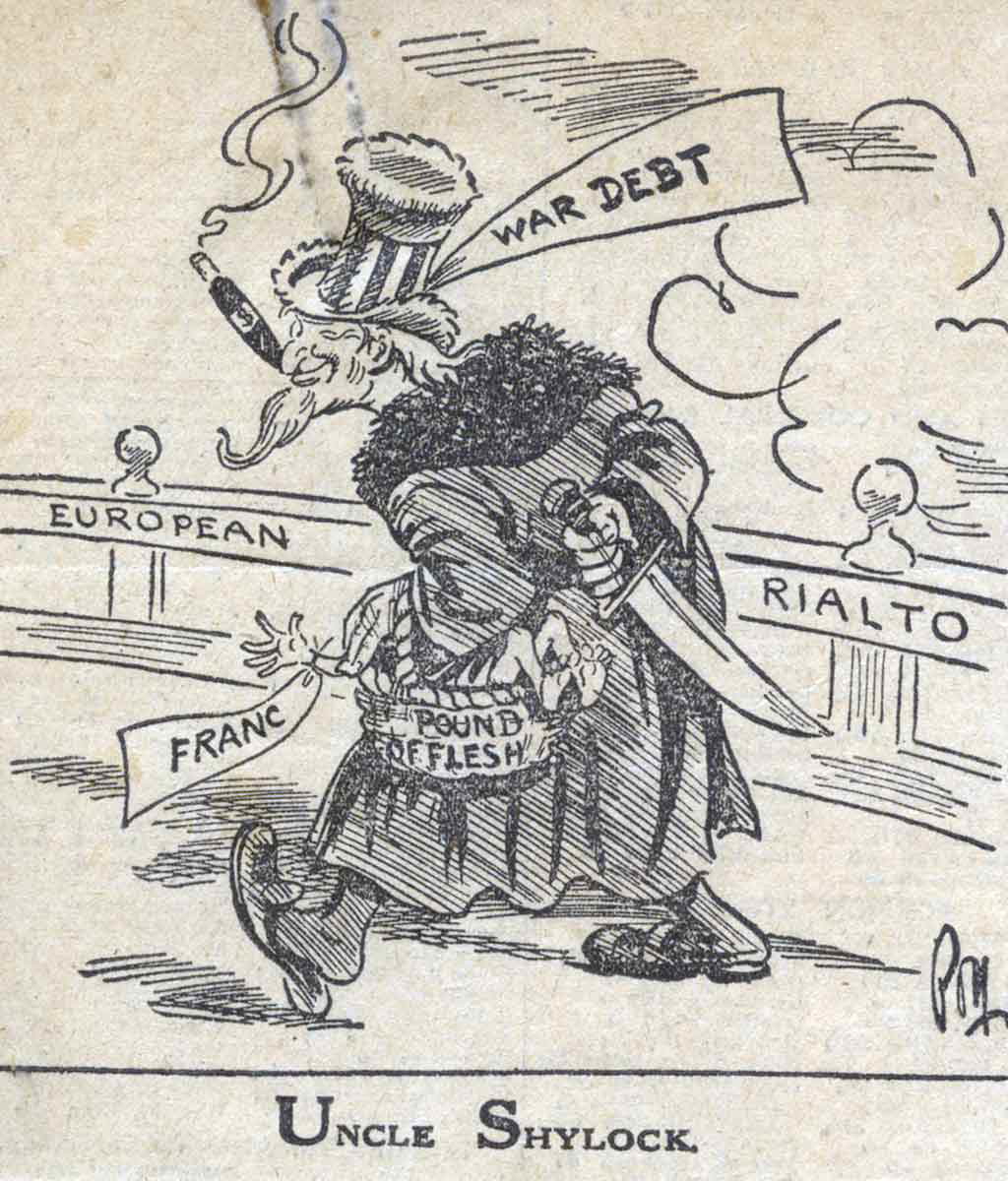 war debt wwi us as lender