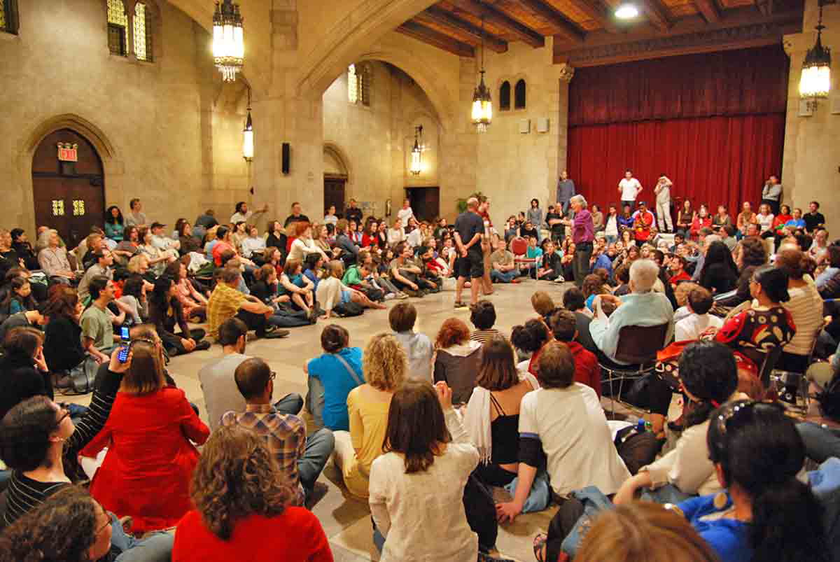 Augusto boal theater oppressed riverside church new york