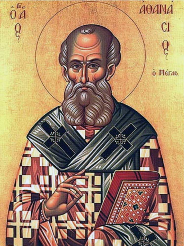 Icon of Athanasius. Source: Catholic Saint Medals