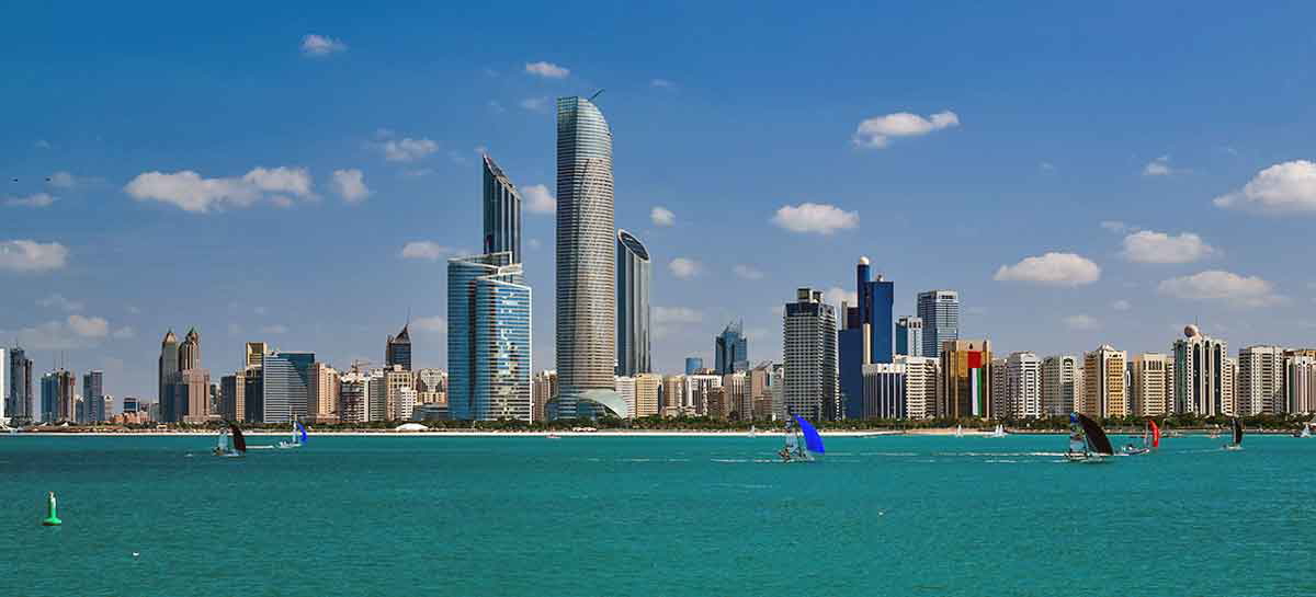 abu dhabi skyline