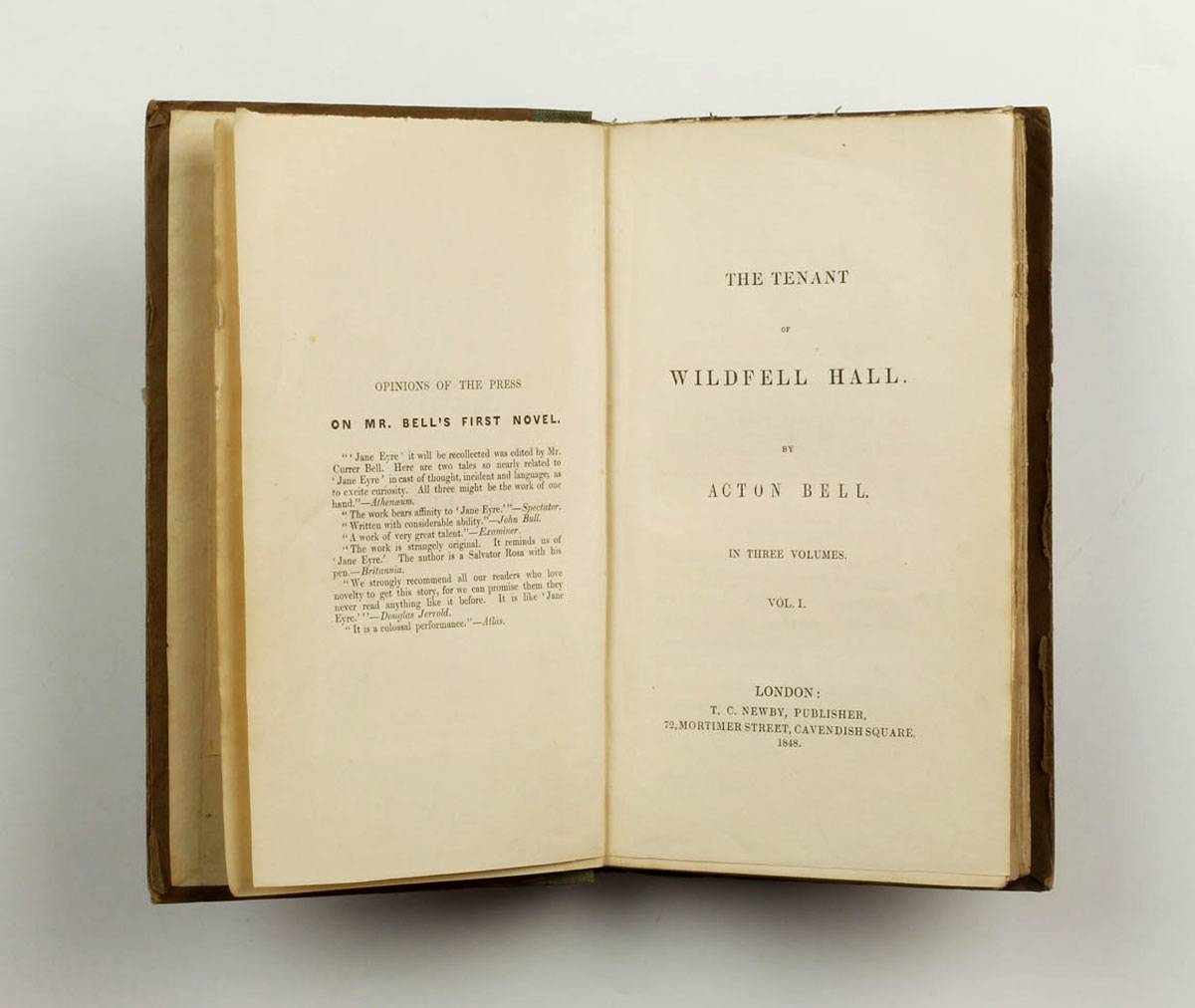 anne bronte tenant wildfell hall