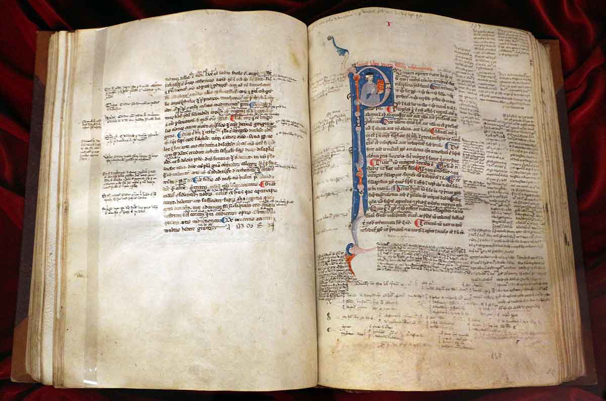Aristotle’s Analytica Priora in Latin from the Biblioteca Medicea Laurenziana in Florence. Source: Wikimedia Commons