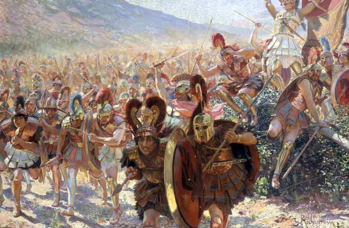 battle of marathon georges rochegrosse 1859