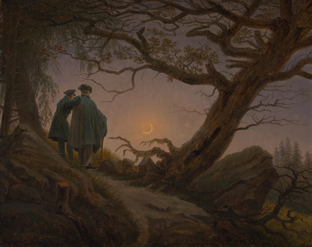 caspar-david-friedrich-men-contemplating-moon