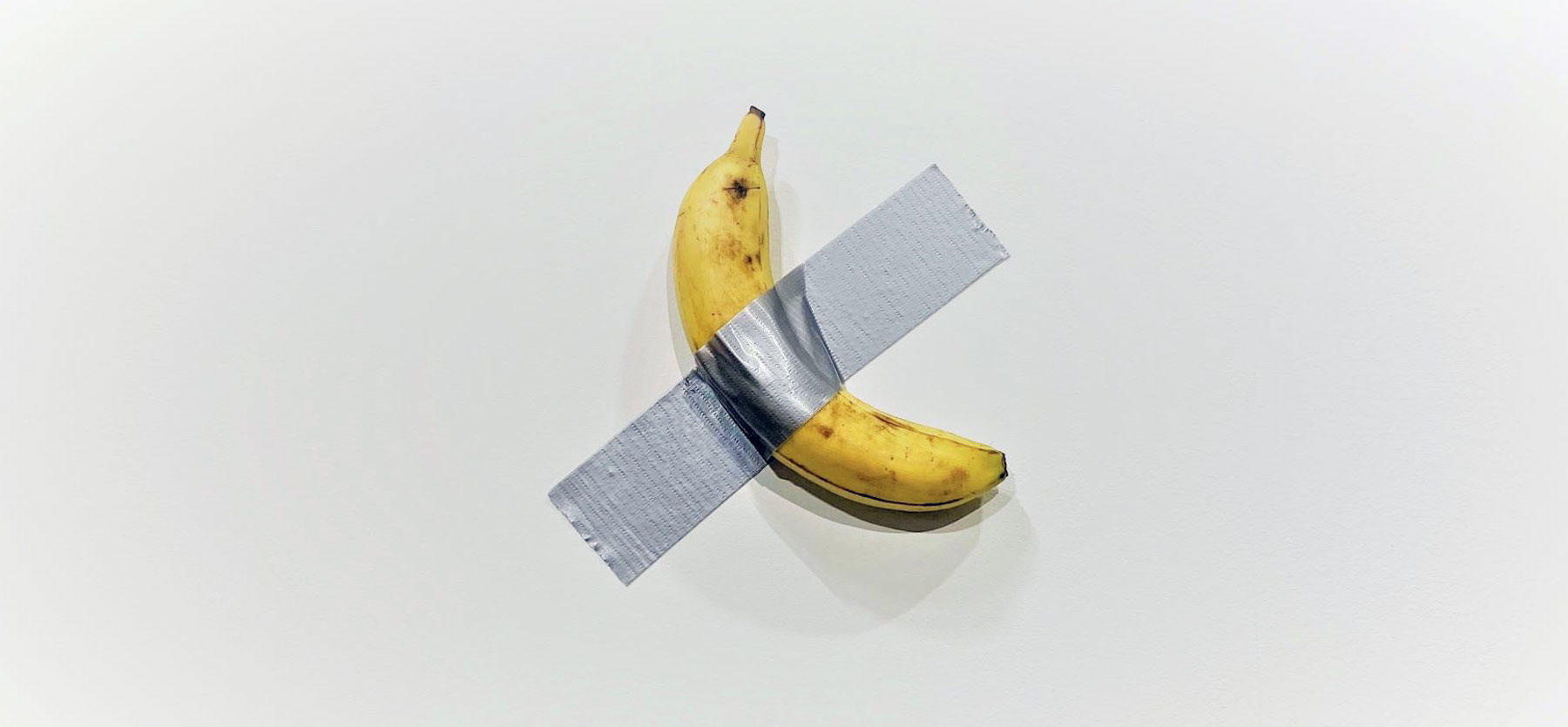 cattelan comedian installation