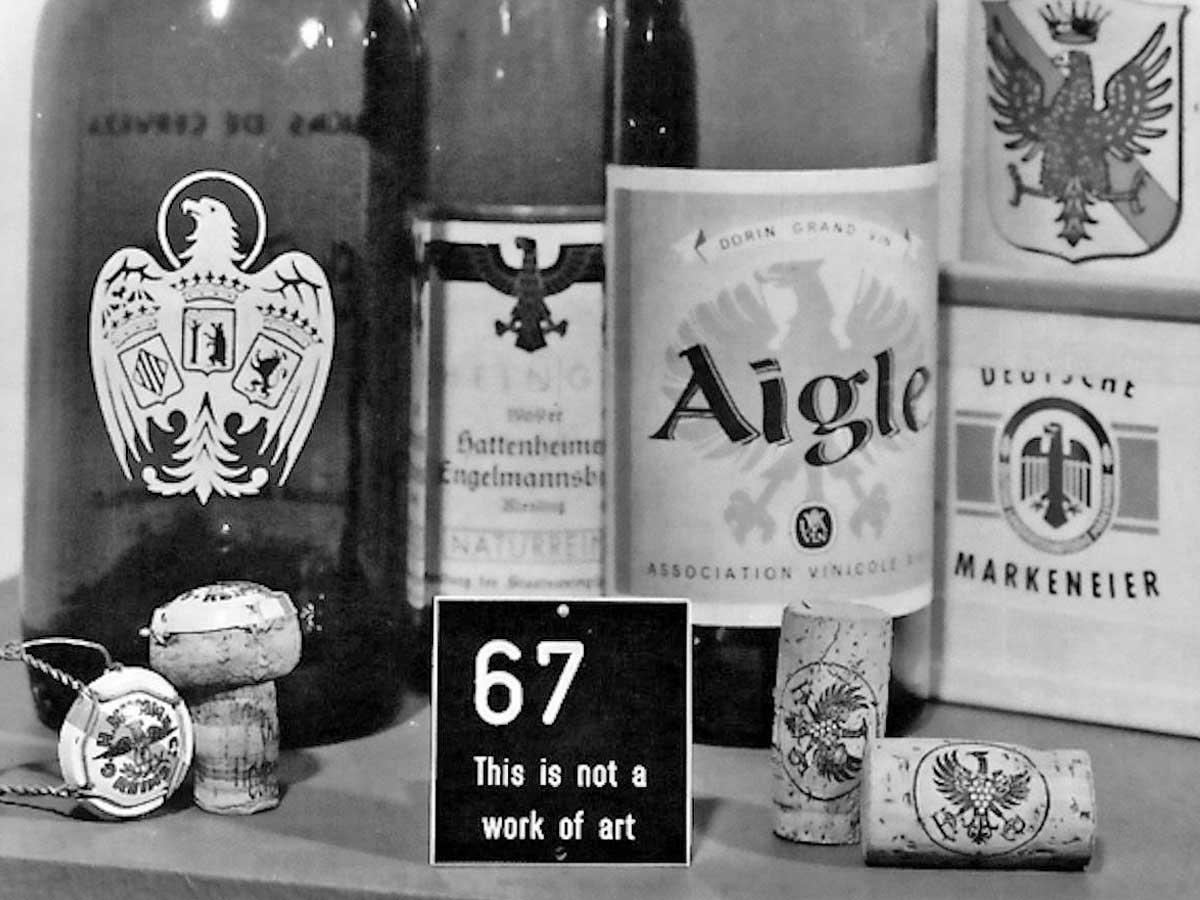 conceptual art broodthaers eagles photo