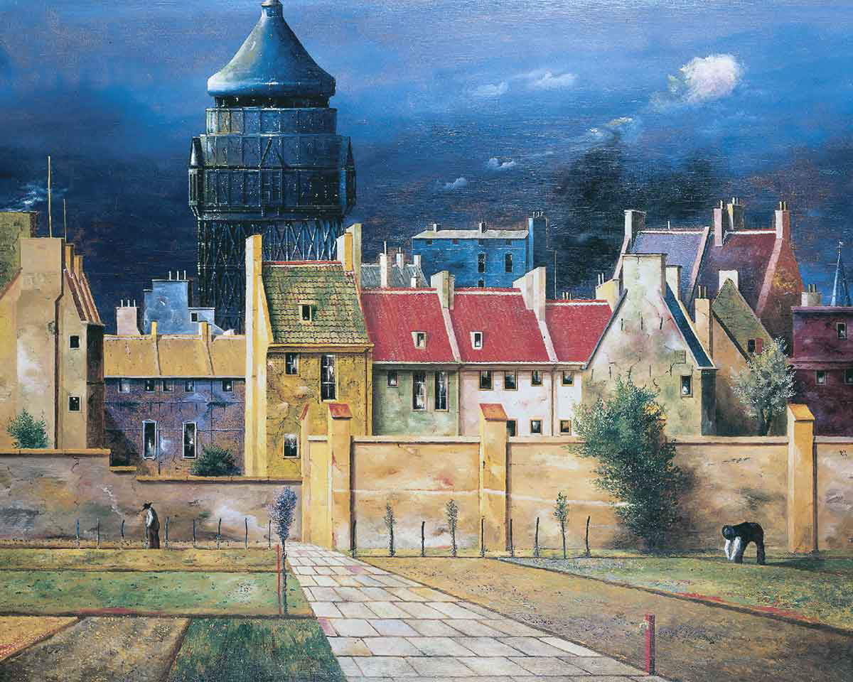 der wasserturm in bremen franz radziwill