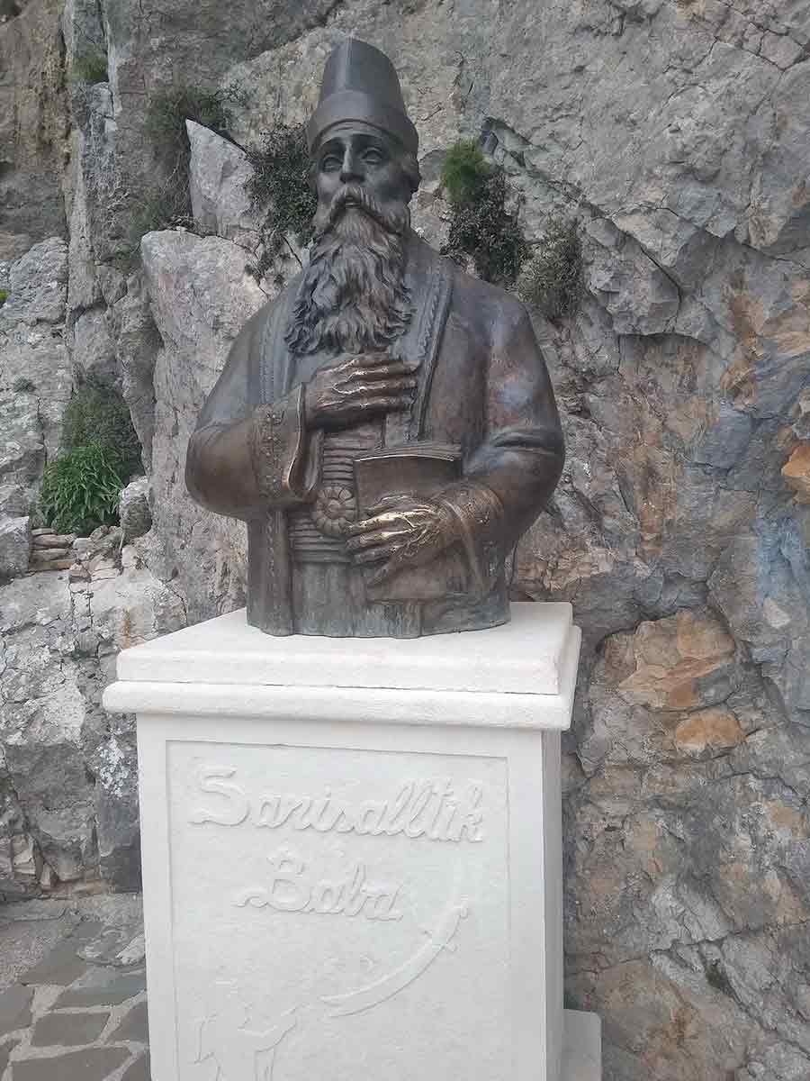 dervish sari salltik statue sufism