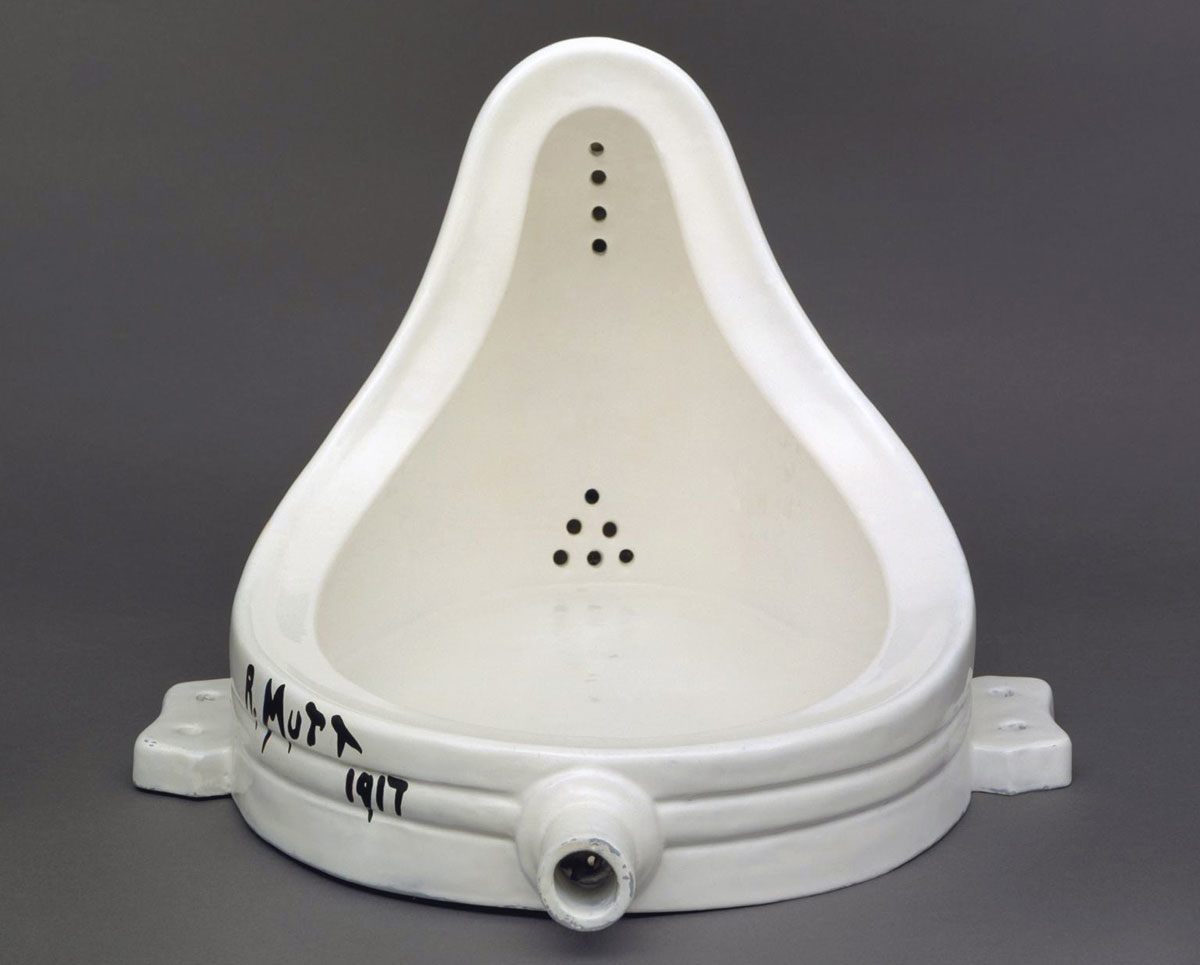 duchamp fountain sculpture