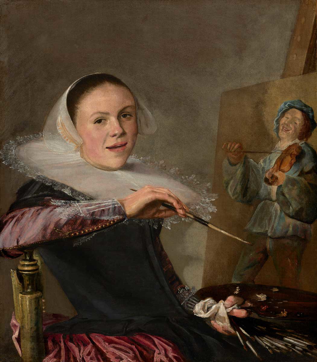 dutch golden age self portrait judith leyster painting