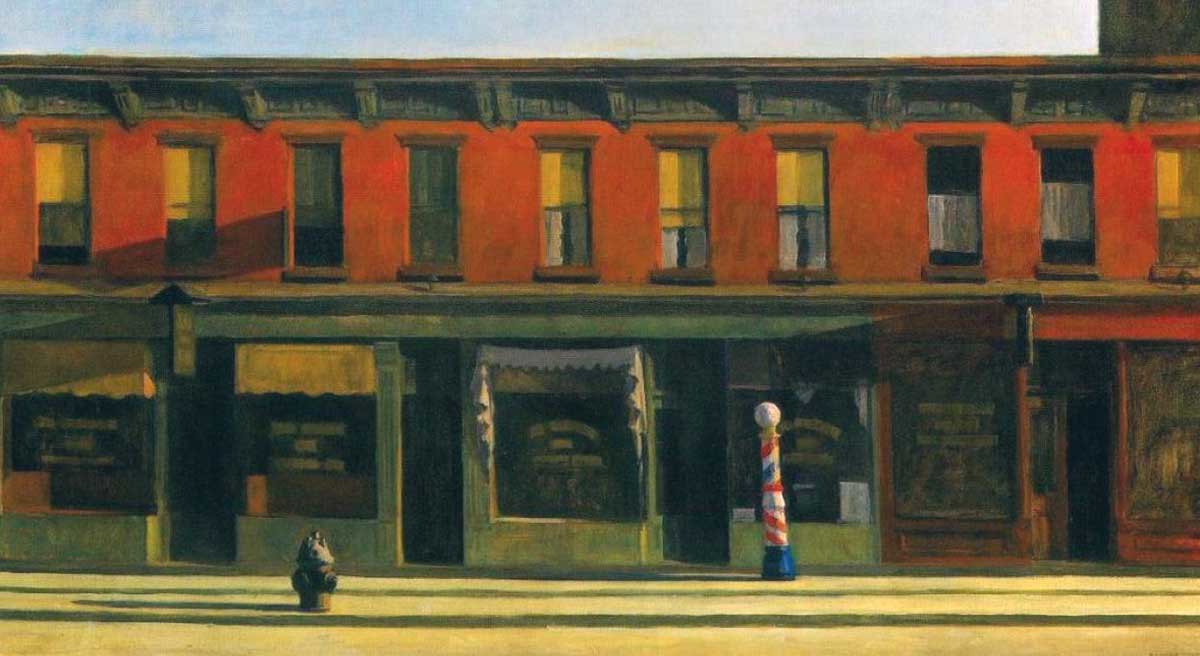 early sunday morning edward hopper
