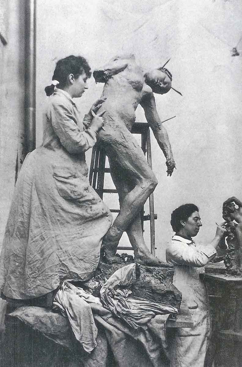 famous artist claudel studio photo