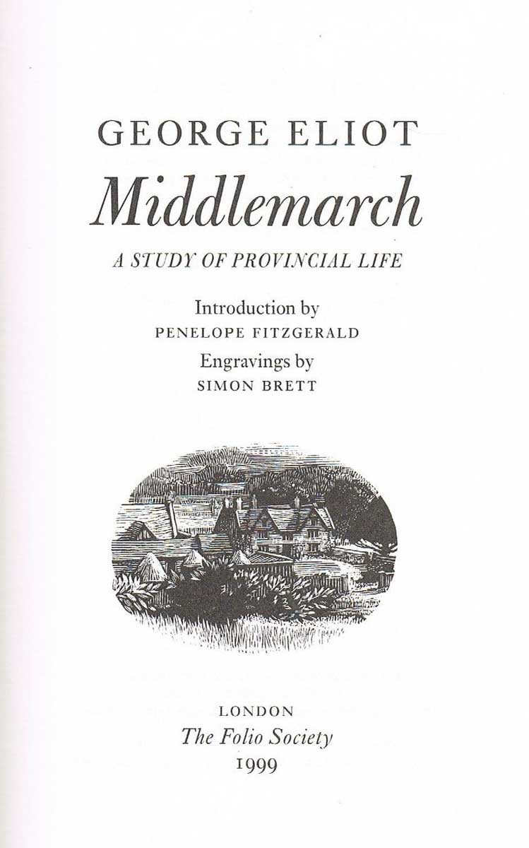 george eliot middlemarch
