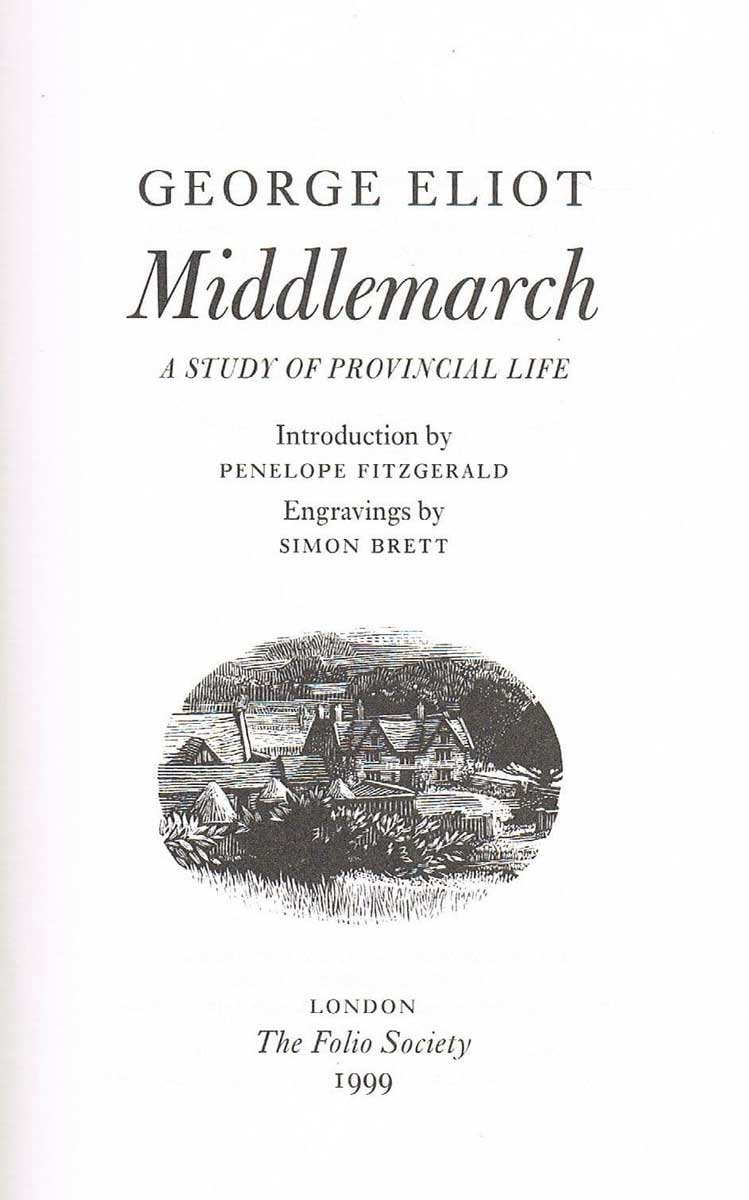 george eliot middlemarch