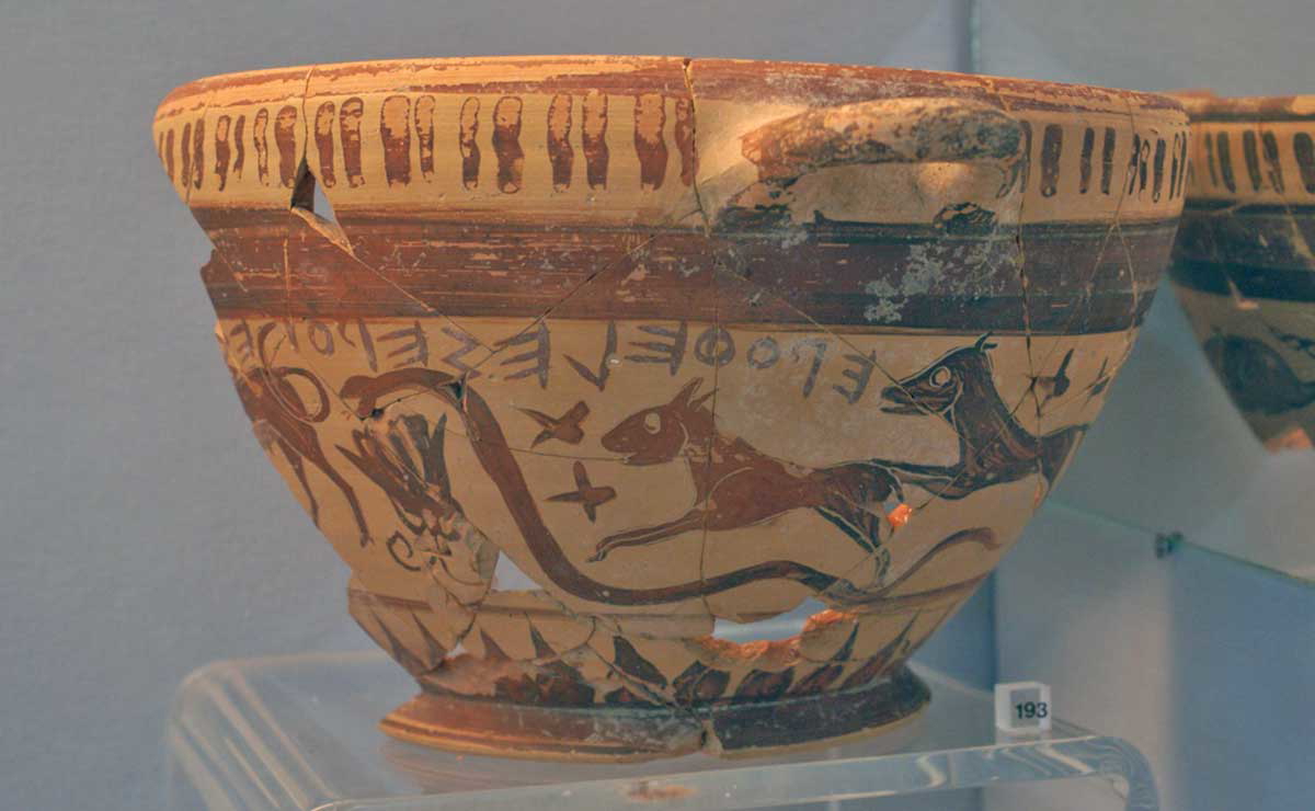 greek wine cup constellations ancient astrology