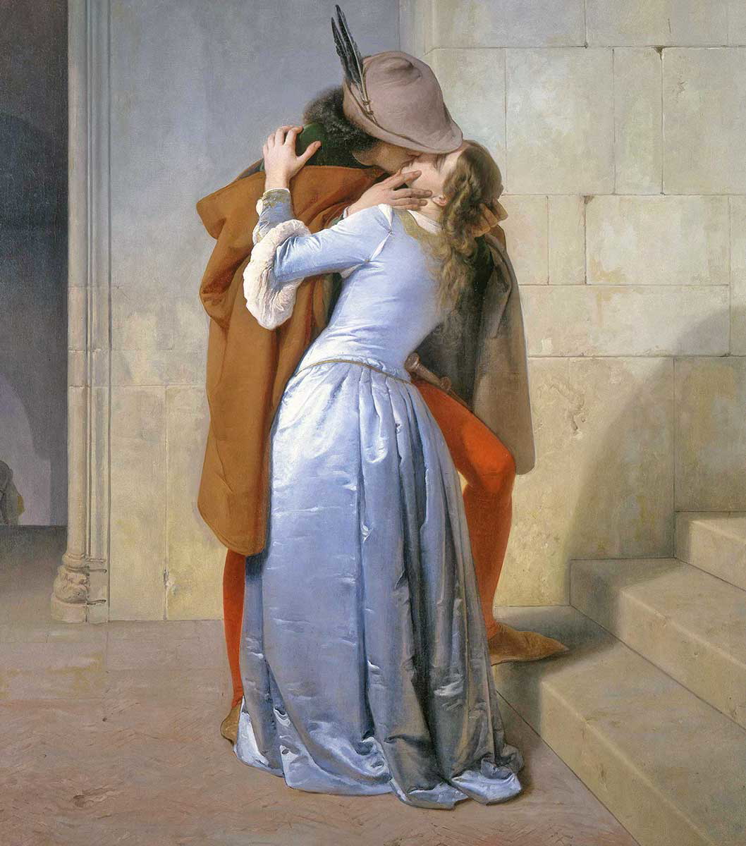 hayez the kiss