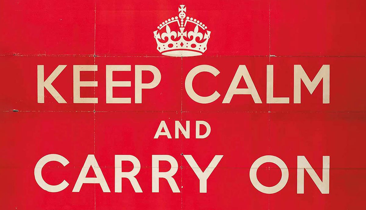 history of keep calm and carry on