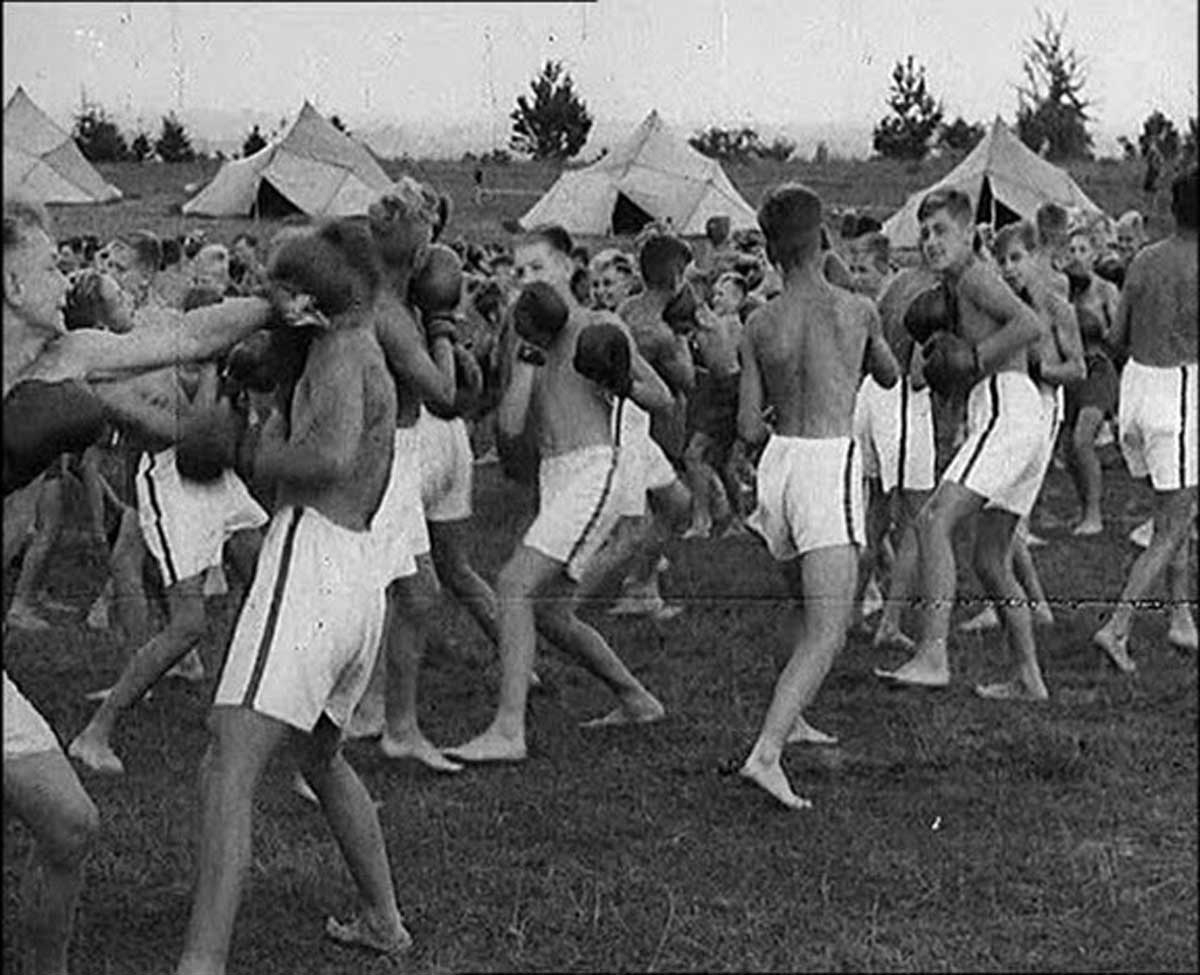 hitler youth boxing