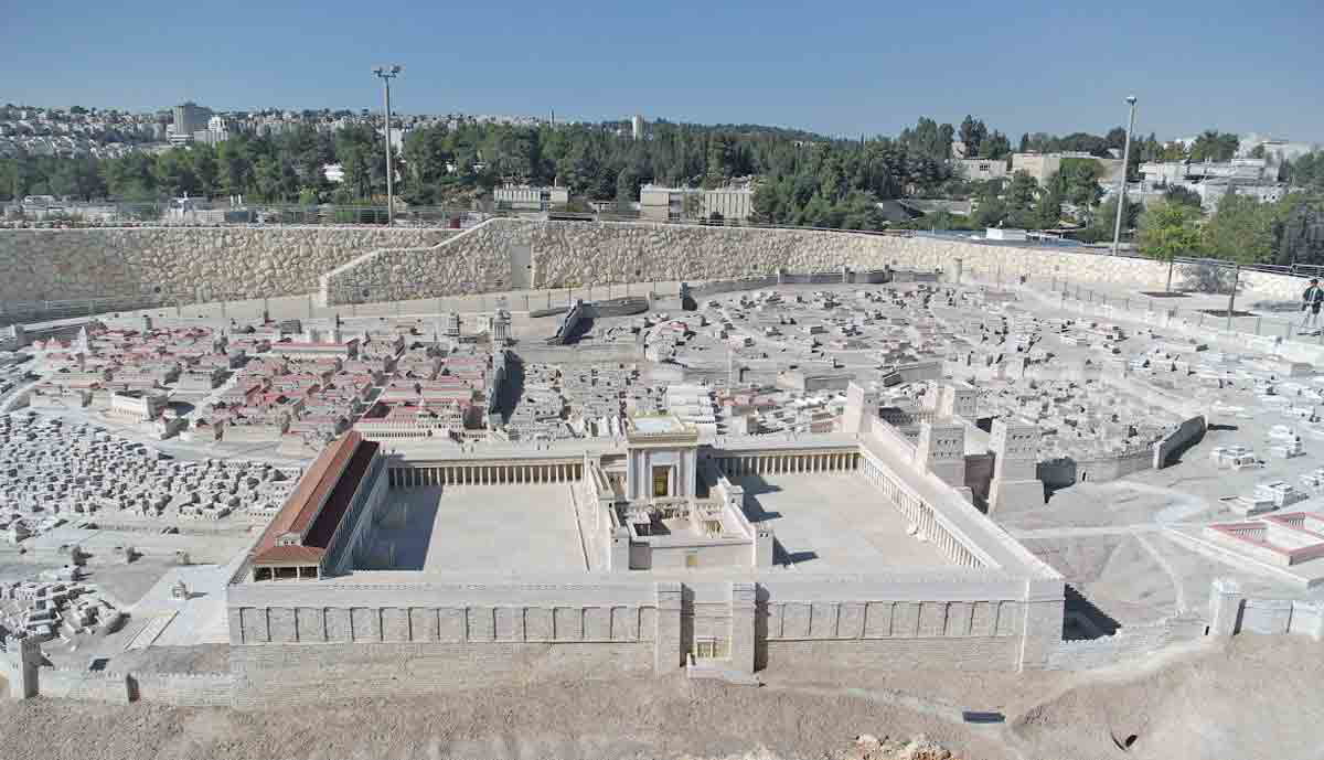 jerusalem model second temple