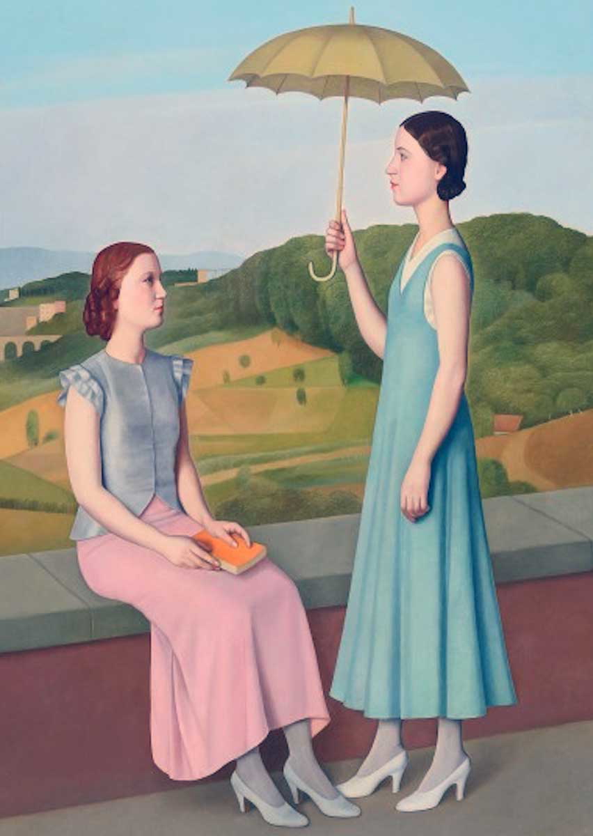 magical realism le villeggianti antonio donghi