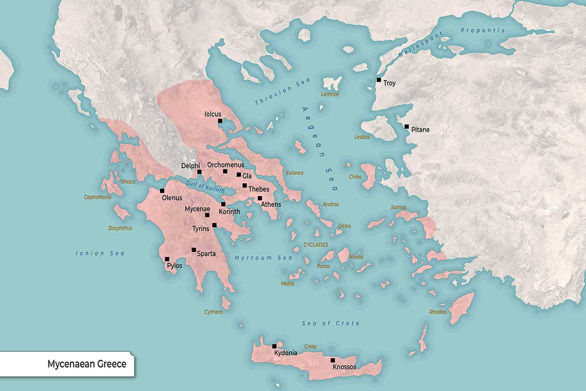 Map Of Ancient Greece circa 700 BCE TheCollector Map Of Ancient Greece circa 700 BCE TheCollector