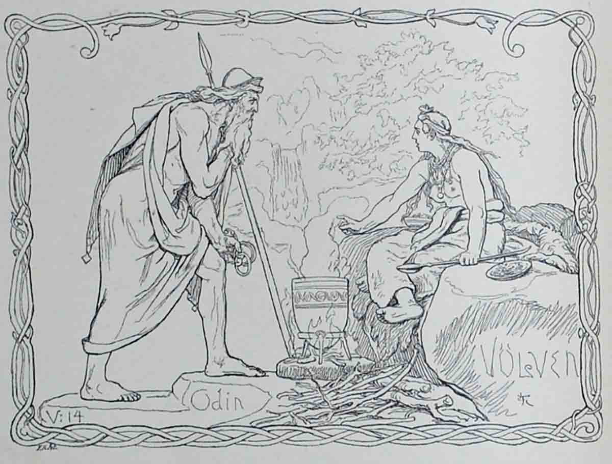 odin seeress ragnarok frohlich