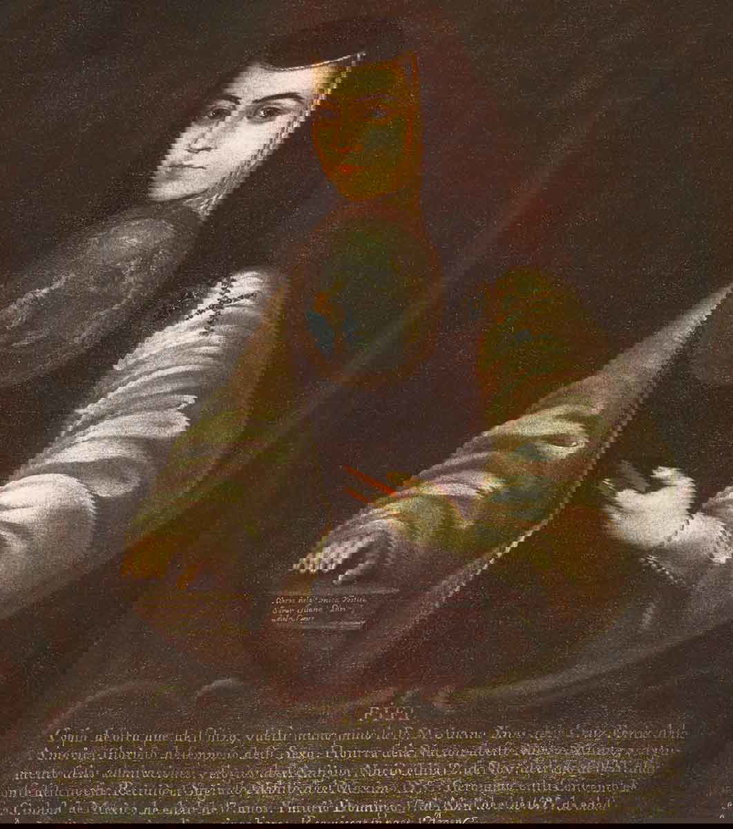 sor juana ines de la cruz portrait