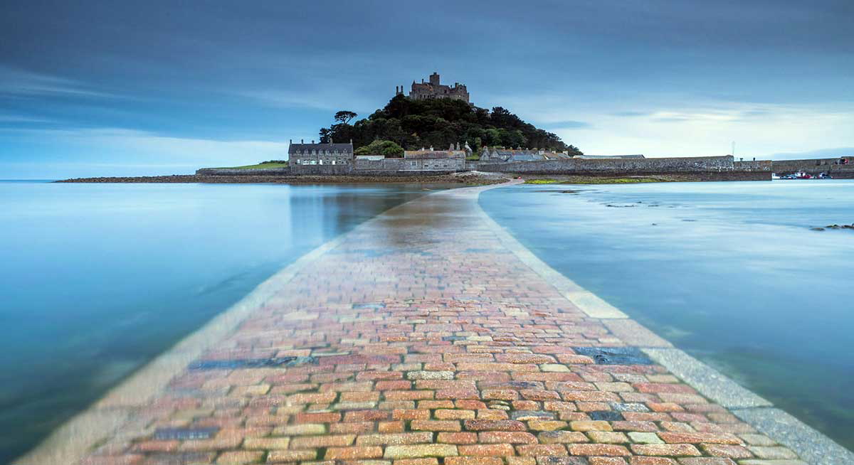 Pathway to St Michael’s Mount in Cornwall. Source: The English Home