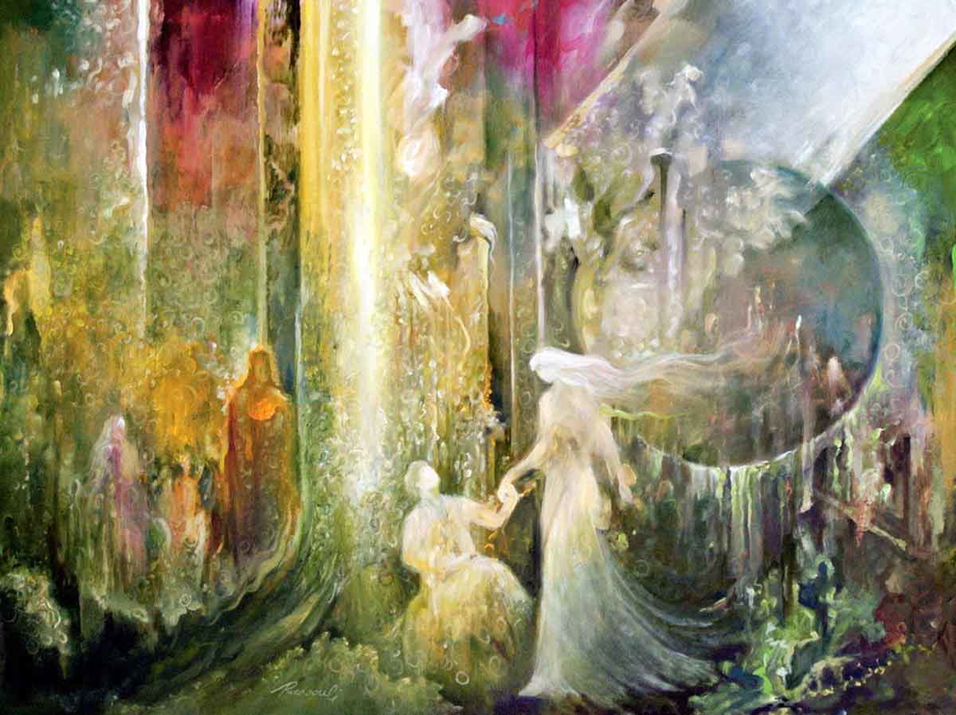 “Touch of Love” by Freydoon Rassouli. Source: rassouli.com