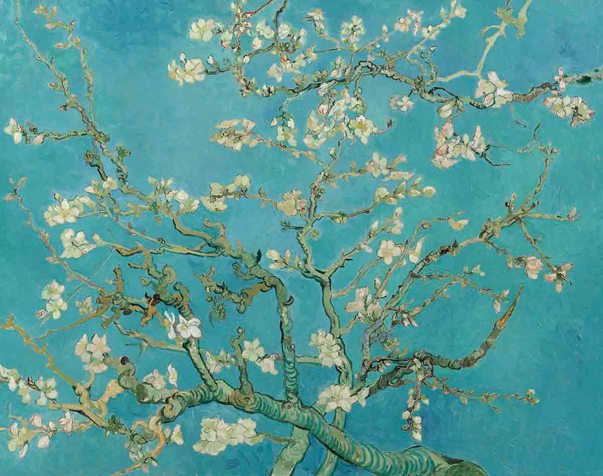van gogh almond blossom painting