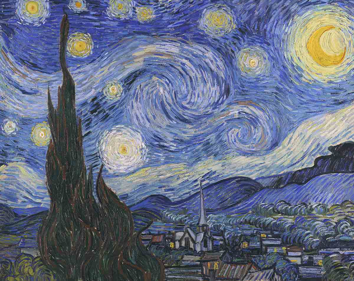 van gogh starry night painting