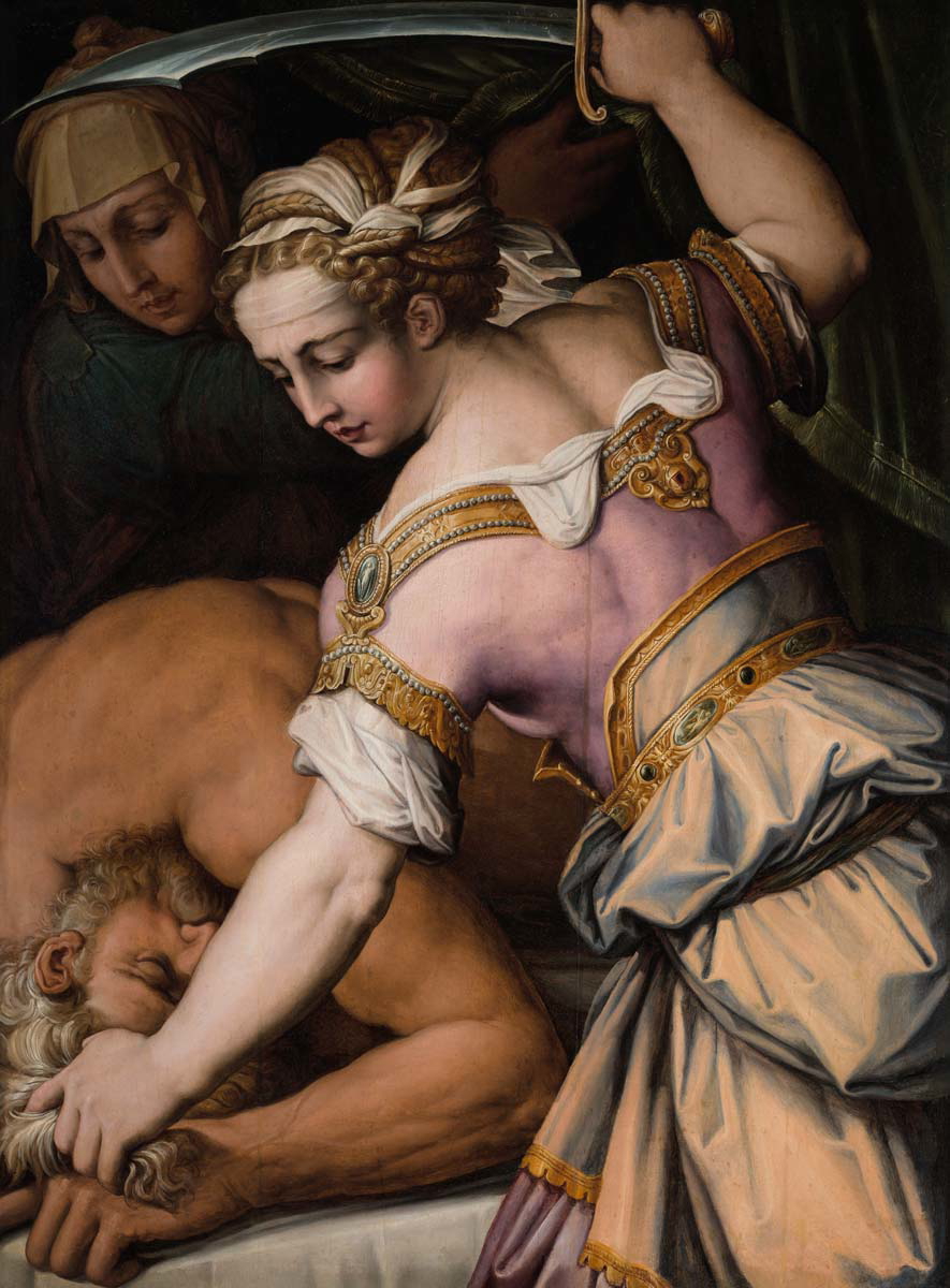 vasari judith holofernes painting 1554