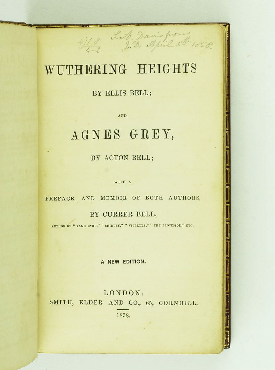 wuthering heights agnes grey