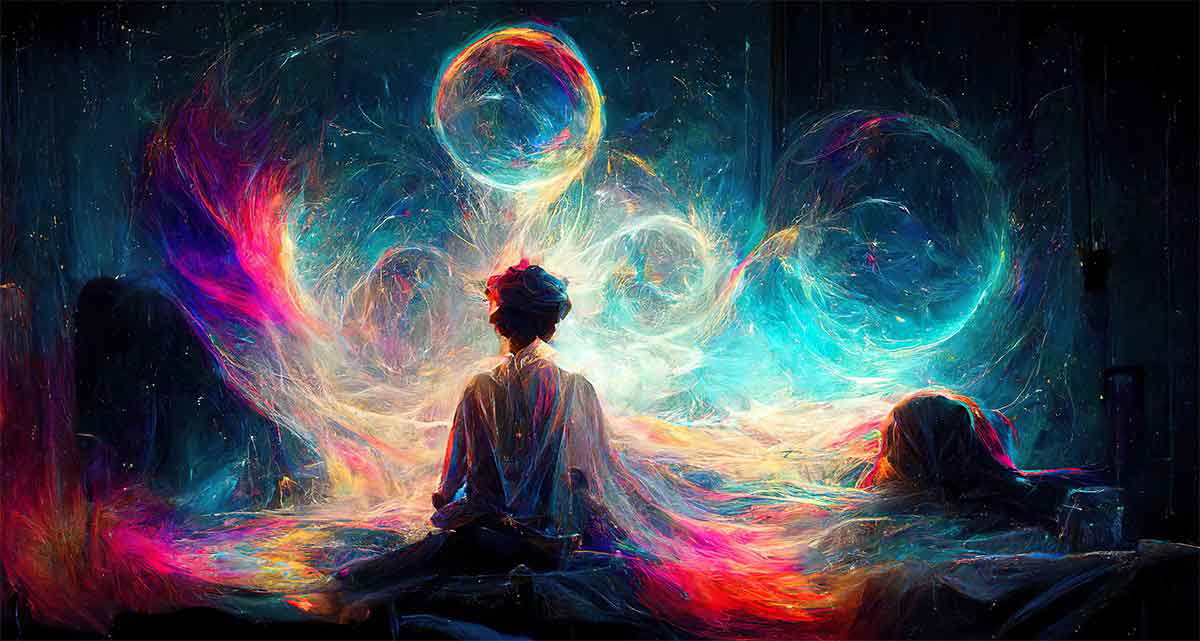 Illustration of a dreamscape. Source: Pixabay