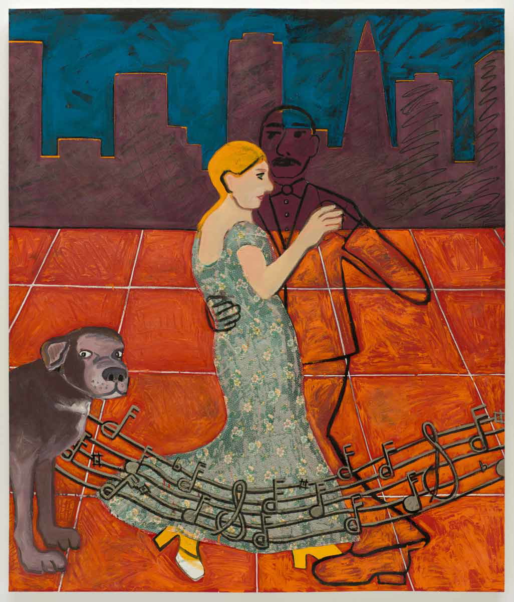 bay area artist joan brown dancers city painting