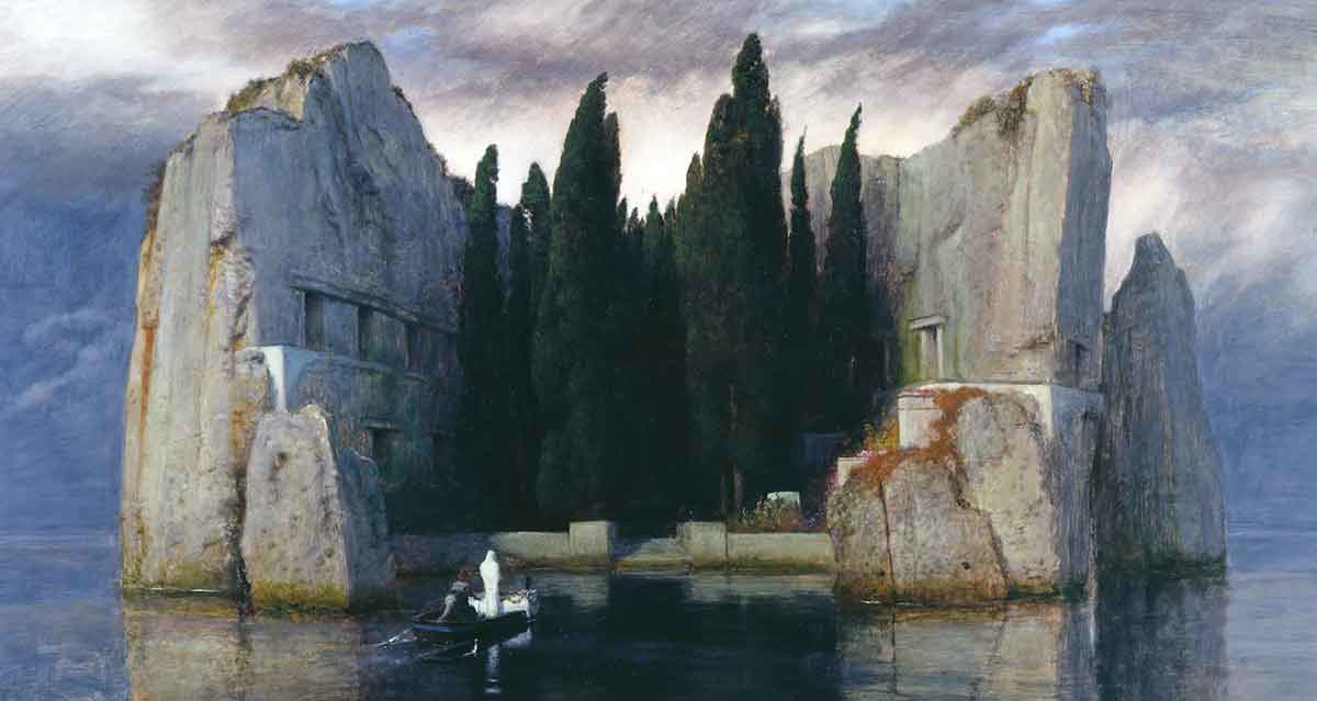 bocklin isle painting