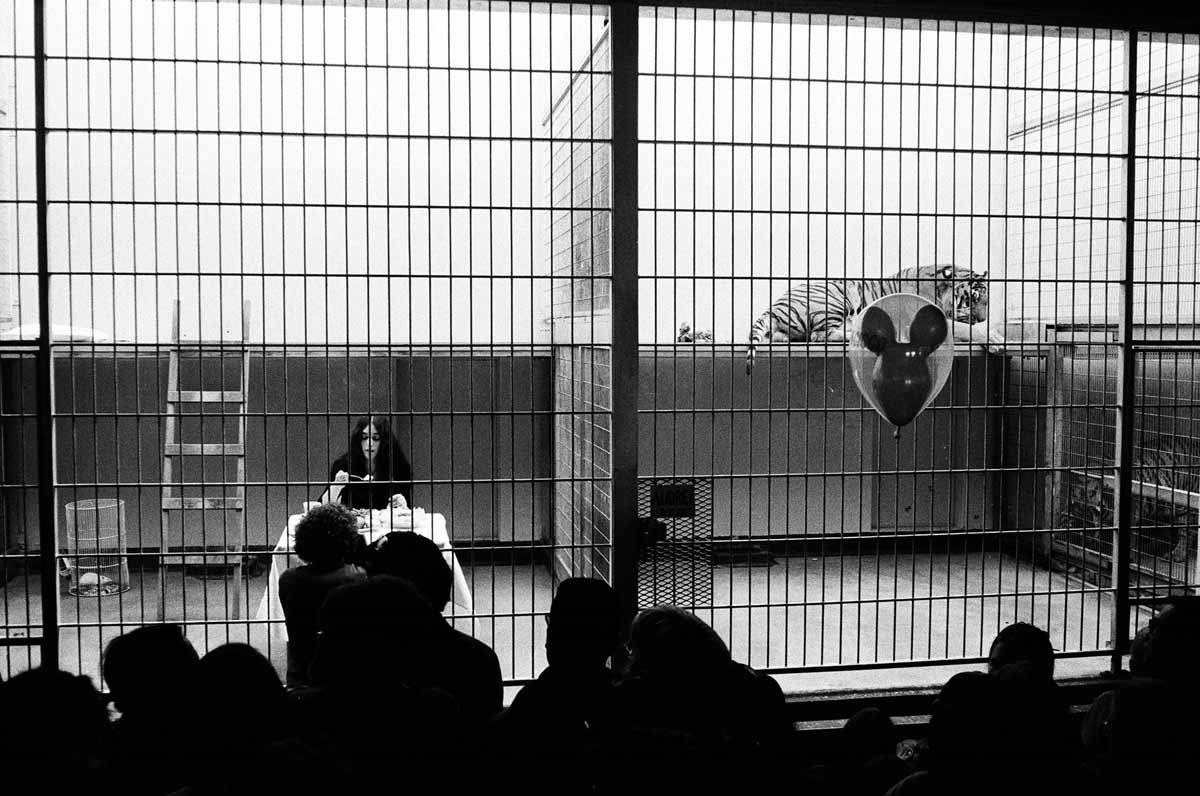 bonnie sherk public lunch performance photograph