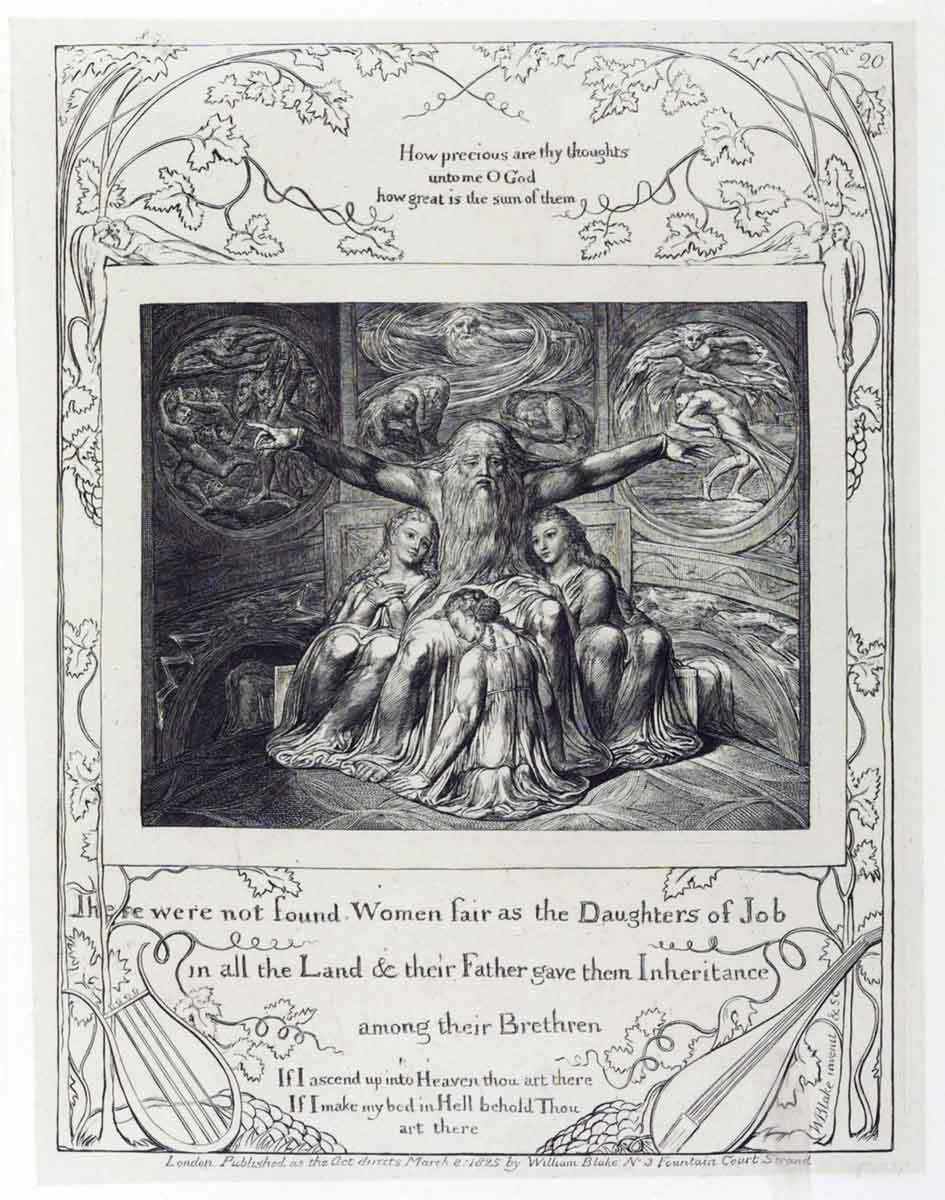 book of job daughters blake