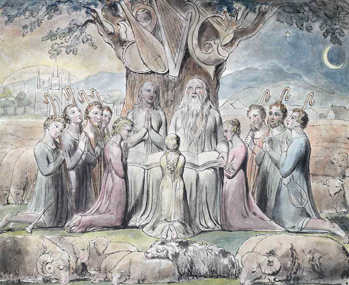 book of job man from uz blake