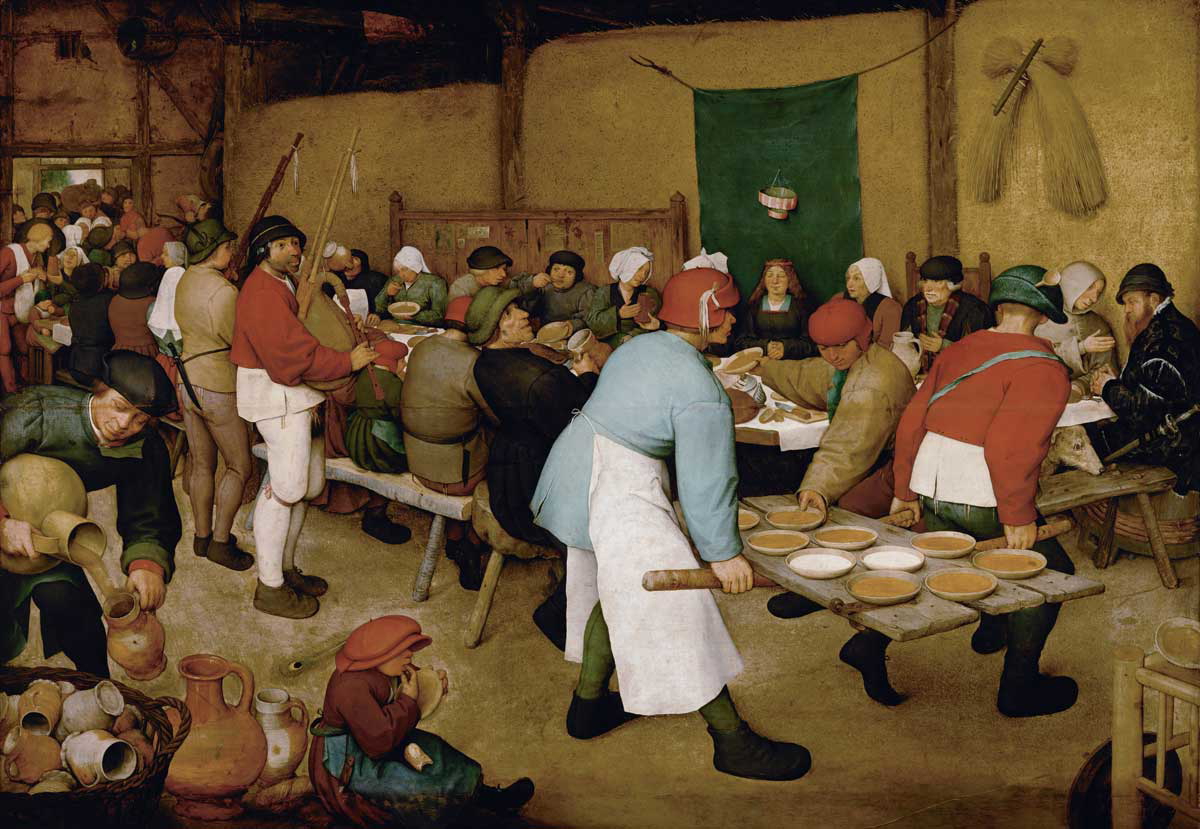 bruegel wedding painting