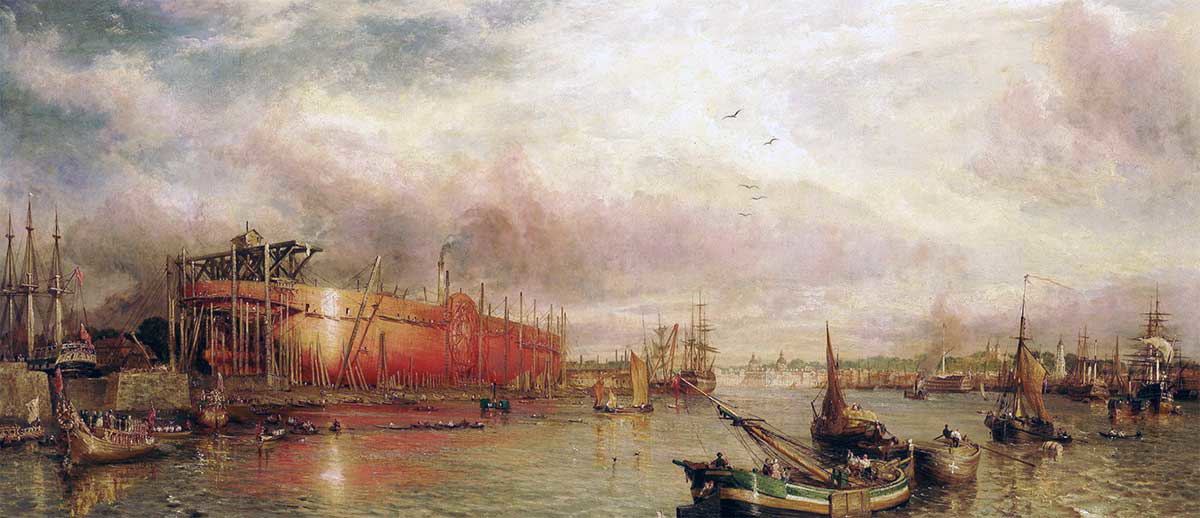 building great leviathan great eastern william parrott 1858