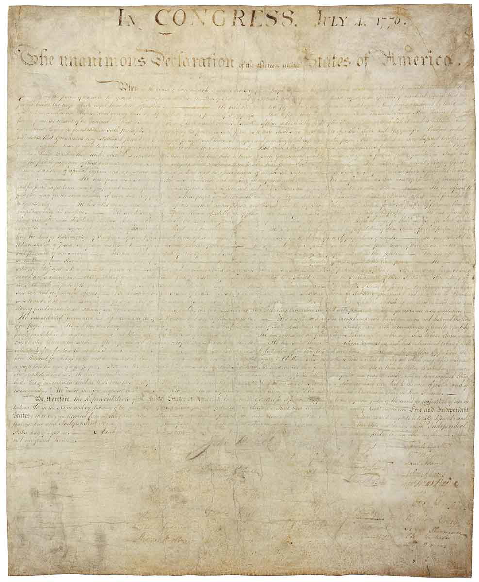 declaration independence american revolution