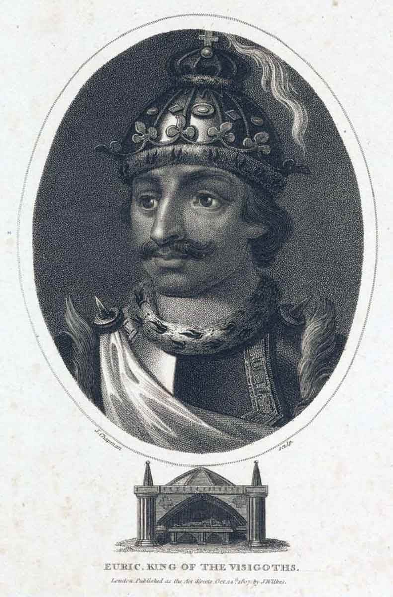 euric king visigoths national galleries scotland