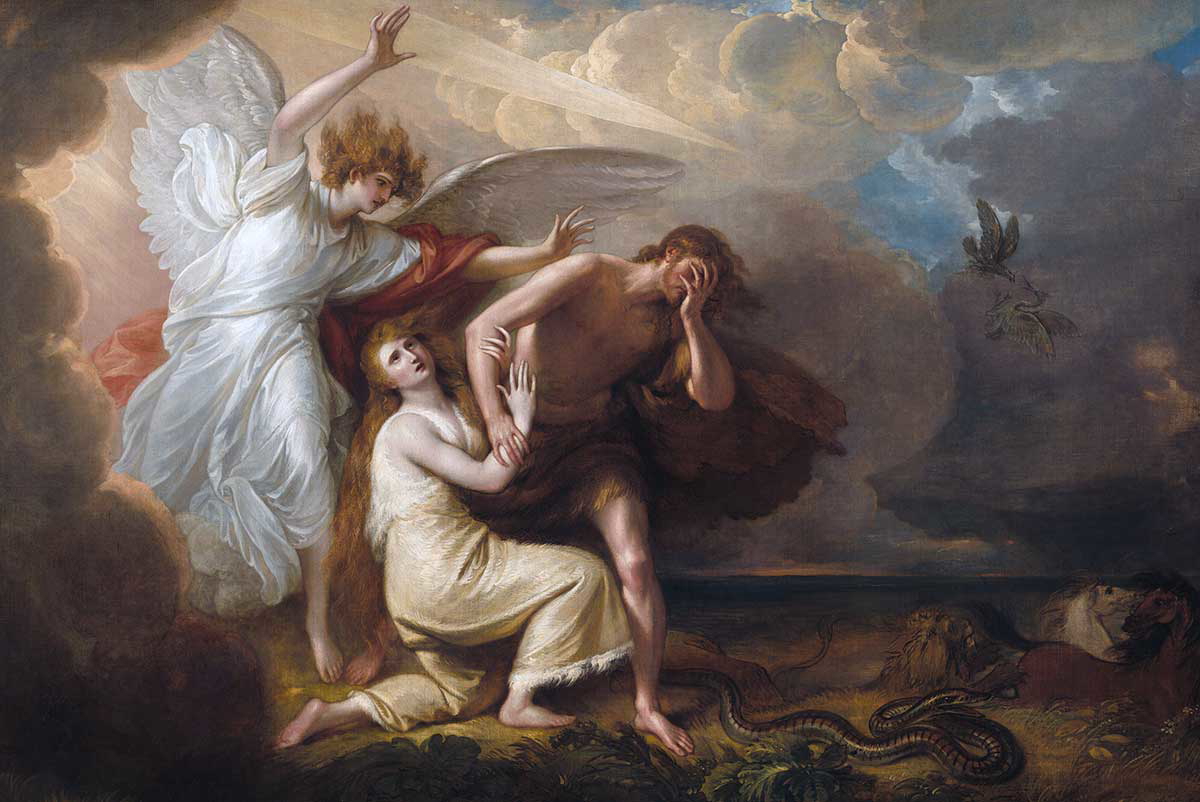 expulsion adam eve west