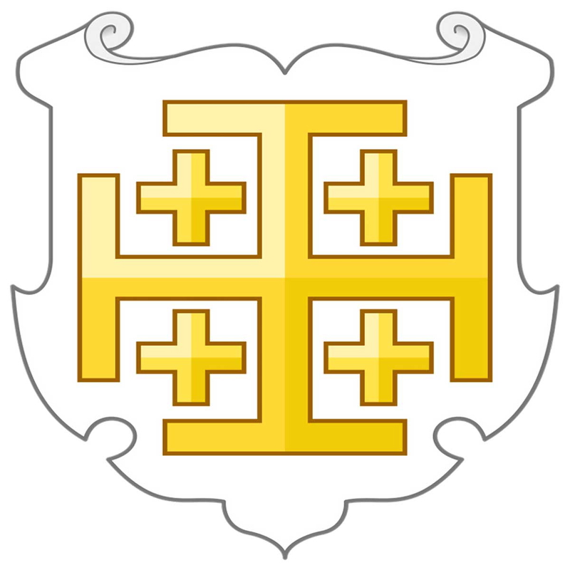 Kingdom of Jerusalem Coat of Arms Source: Wikimedia