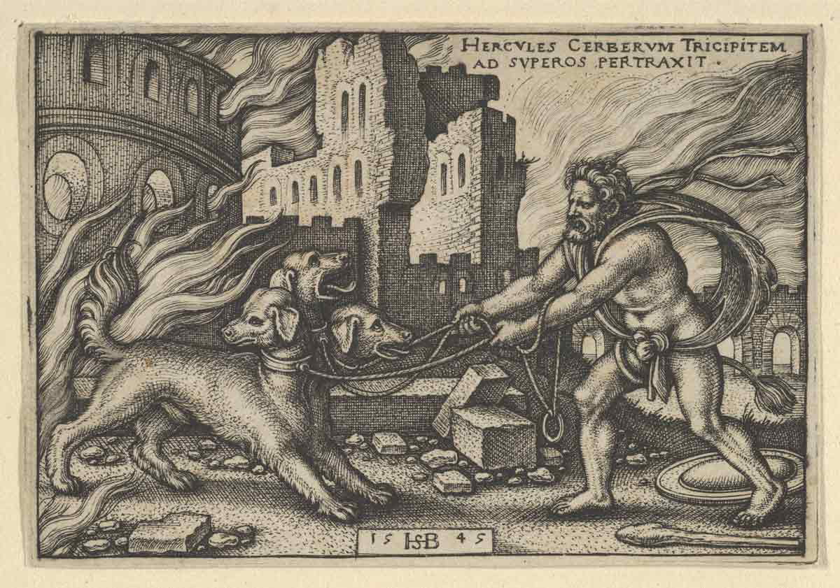 hercules cerberus labour underworld