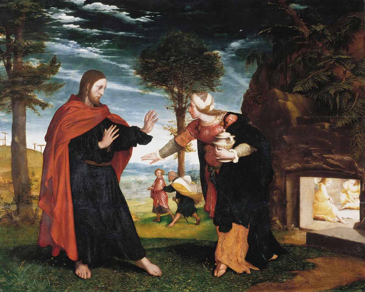 holbein noli me tangere painting